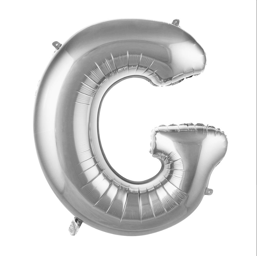 Folyo Balon Gümüş G 34 İnç 76 Cm